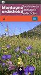 Mobile Screenshot of la-montagne-ardechoise.com